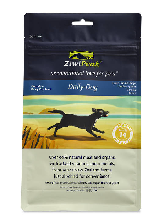 Ziwi Peak Air-Dried Lamb Dog Cuisine 454g